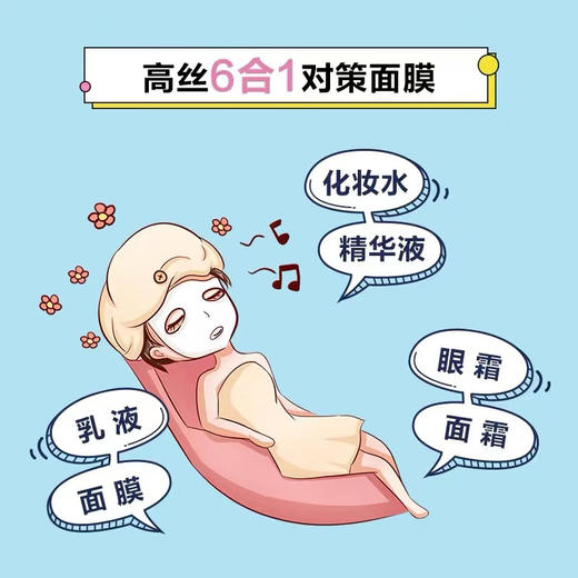 【保税仓】KOSE/高丝婴儿肌玻尿酸超浓厚胶原蛋白弹力保湿面膜40片/包 商品图5