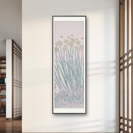 吴欣《芳华之二》国画花鸟 65CM*22CM 约1.3平尺 卡纸（未装框）【原作编号GH0007】 商品图1