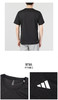 阿迪达斯（adidas）短袖T恤男装 2023夏季新款户外出行休闲时尚圆领宽松运动服 HR8727/黑色/AEROREADY面料 商品缩略图1