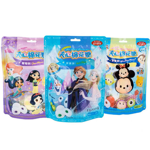 迪士尼夹心棉花糖草莓味80g 商品图1