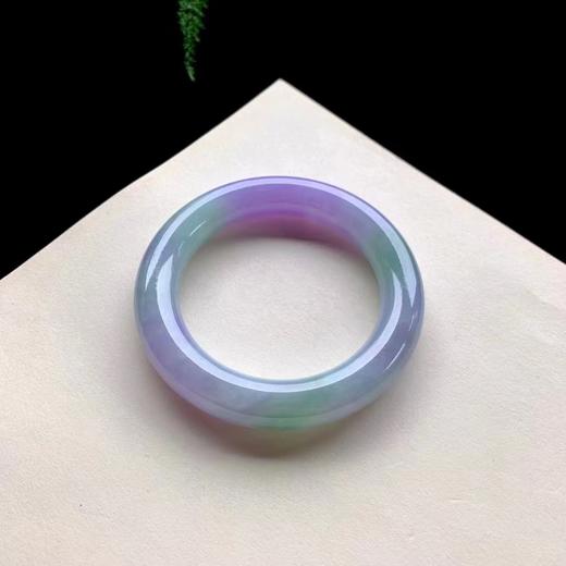 翡翠春彩手镯 商品图0