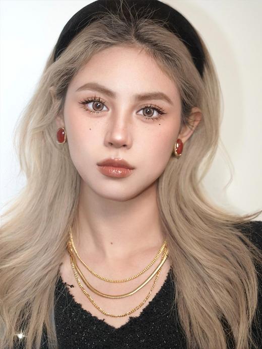 【平价日抛美瞳】富春山居 Woolilens |直径14.4mm 着色14.0mm 【同品牌多盒美瞳更划算，选款色板在详情页内】，混血日抛美瞳，基弧8.7 商品图4