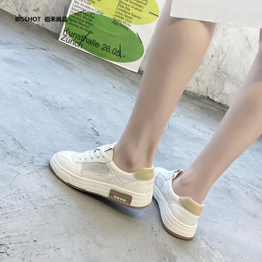 新品平底舒适百搭小白鞋431B32536 商品图4