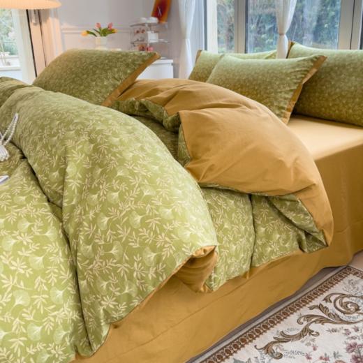 A类水洗棉麻双层纱四件套！有氧A类双层纱四件套！一秒提升幸福感，像云朵☁一样柔软的四件套！！ 商品图5