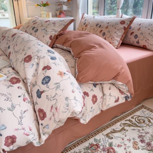 A类水洗棉麻双层纱四件套！有氧A类双层纱四件套！一秒提升幸福感，像云朵☁一样柔软的四件套！！ 商品图3