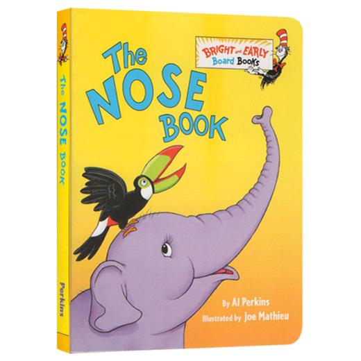 英文原版绘本 The Nose Book 宝宝身体认知 鼻子书 纸板书 苏斯博士系列 英文版 商品图1