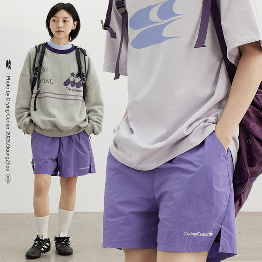 CryingCenter 满满活力气息的防走光运动休闲短裤  哭喊中心 商品图2