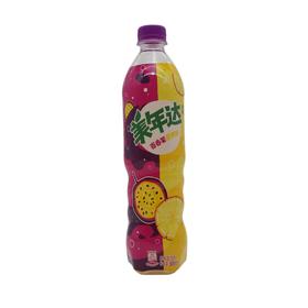 美年达百香果菠萝味600ml（6924862102839）