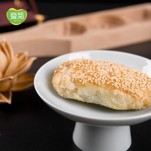 爱菊传统手工牛舌饼330g 商品图0