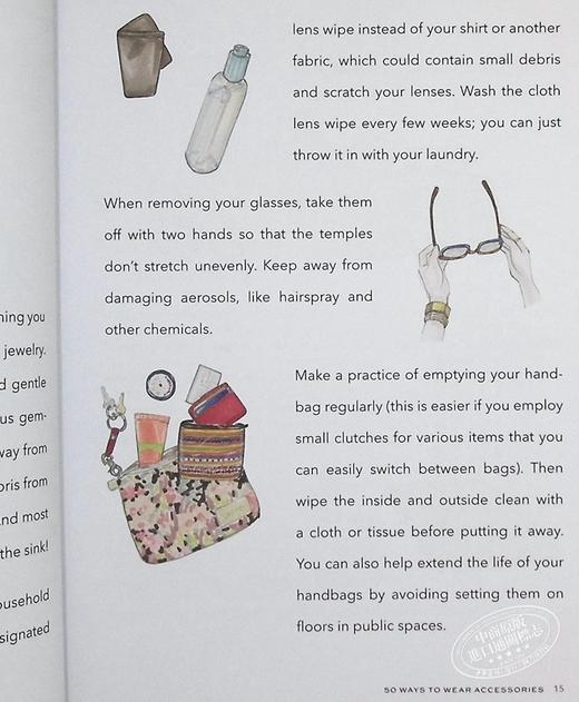 【中商原版】时尚配饰：50种搭配法 英文原版 50 Ways to Wear Accessories Lauren Friedman Chronicle Books 商品图7