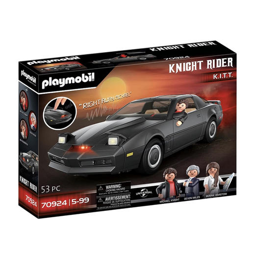 Playmobil 霹雳游侠K.I.T.T.跑车PLAC70924 商品图0