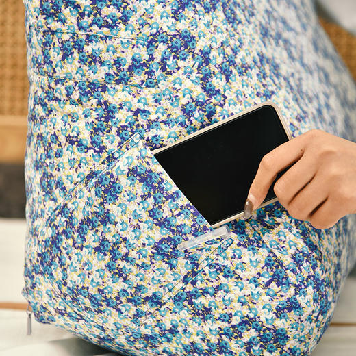 蓝色碎花系列多功能靠 商品图2