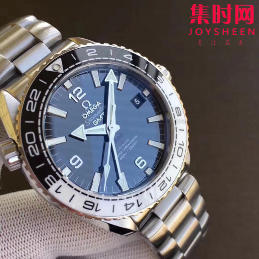VS新品发售 OMEGA欧miga 海马600GMT太极圈43.5mm 一体的黑白陶瓷圈 商品图3