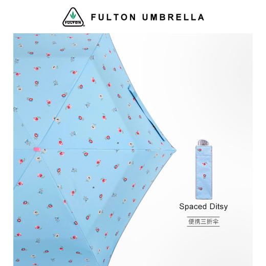 Fulton富尔顿英国进口雨伞女晴雨两用夏日防晒防紫外线轻便 商品图1