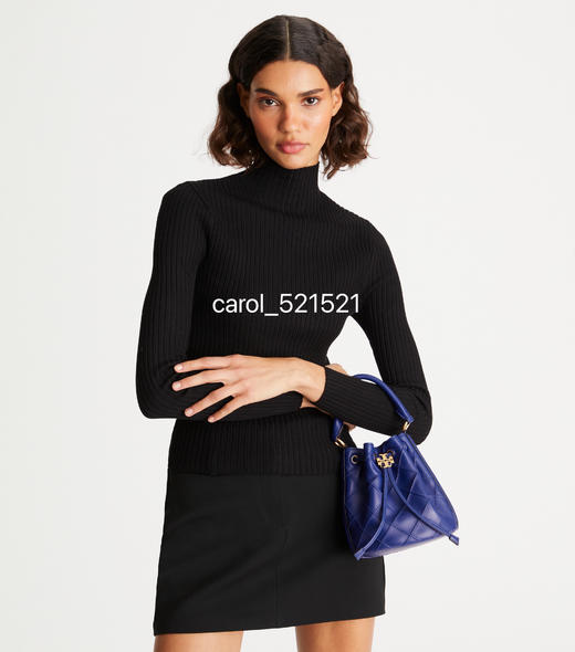 正单 TB Fleming小号软皮水桶包 商品图0