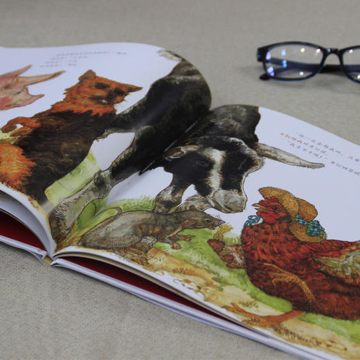 【童立方】杰里·平克尼第1辑：小红母鸡 3-6岁精装绘本图画书 商品图3