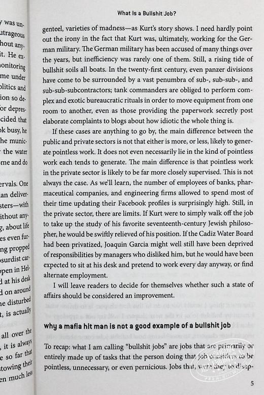 【中商原版】毫无意义的工作 英文原版 大卫格雷伯著 Bullshit Jobs David Graeber 英文原版书 商品图6