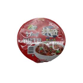 康师傅红烧牛肉干拌碗面143g（6920734784011）