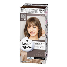 【保税仓】KAO/花王泡沫染发剂柔软灰108ml