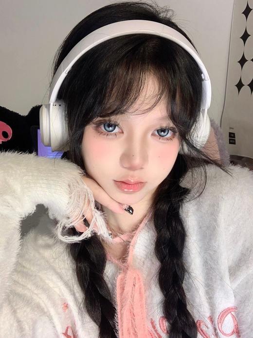 doragina 摇摆牛仔 混血灰蓝色 14.5mm 年抛 含硅水凝胶 商品图3