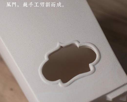 景德镇  老白泥方炉 手工老白泥炉 仿古烧炭炉子 茶具配件 茶道零配 商品图3