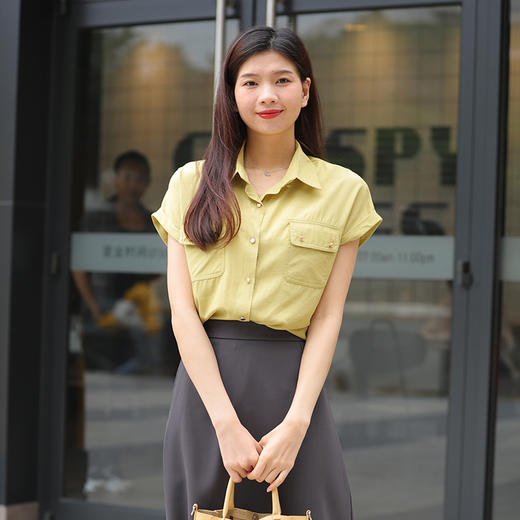 Avann天丝棉金属扣短袖 商品图7