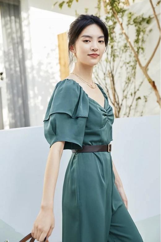 Eifini伊芙丽 高腰复古法式连体裤 16125 商品图3