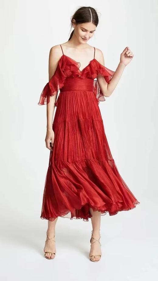 【投稿】喵娘精工@M67《卡罗拉之舞》红色吊带裙 商品图3