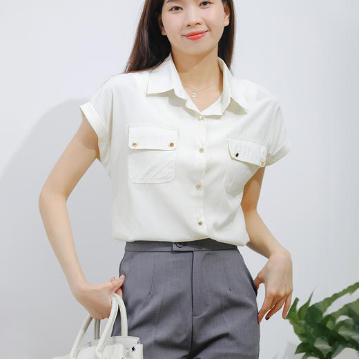 Avann天丝棉金属扣短袖 商品图2