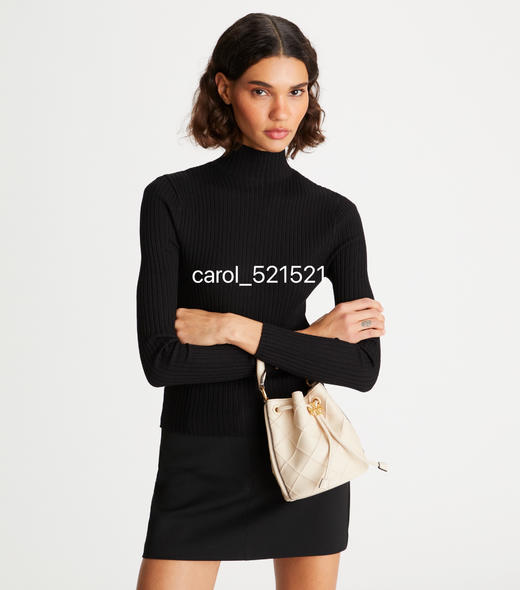 正单 TB Fleming小号软皮水桶包 商品图2