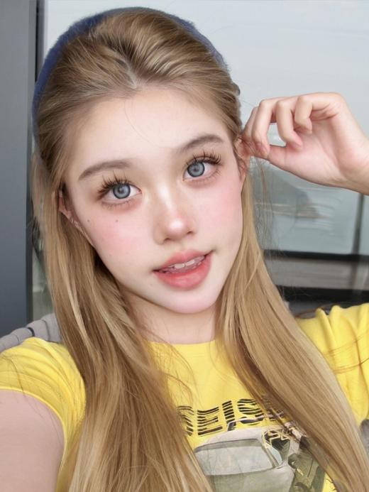 doragina 摇摆牛仔 混血灰蓝色 14.5mm 年抛 含硅水凝胶 商品图10