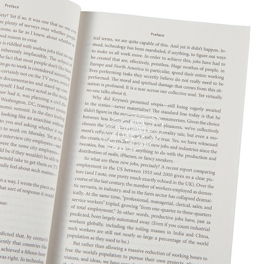 【中商原版】毫无意义的工作 英文原版 大卫格雷伯著 Bullshit Jobs David Graeber 英文原版书 商品图3