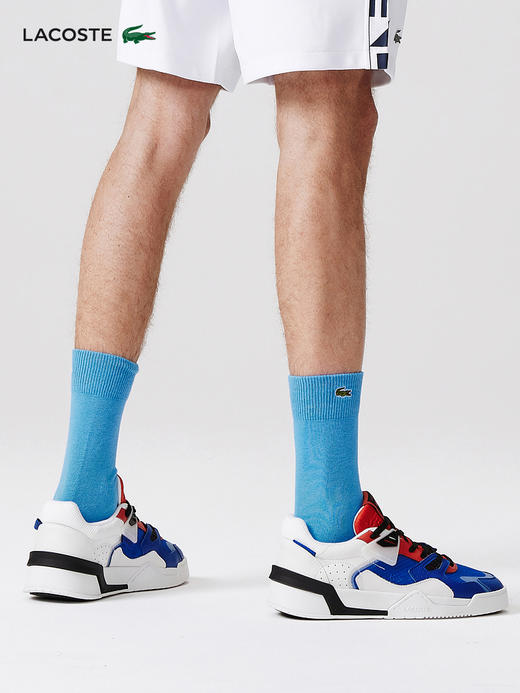 【海南专供价】Lacoste法国鳄鱼男鞋新款LT COURT 125百搭板鞋45SMA0141 商品图1