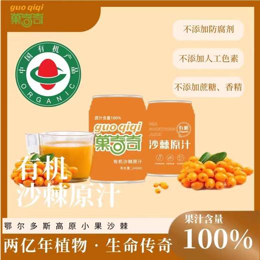 有机沙棘原汁（246ml*10罐） 商品图1