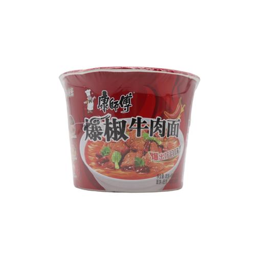 康师傅爆椒牛肉（桶面）(6920734704576) 商品图0