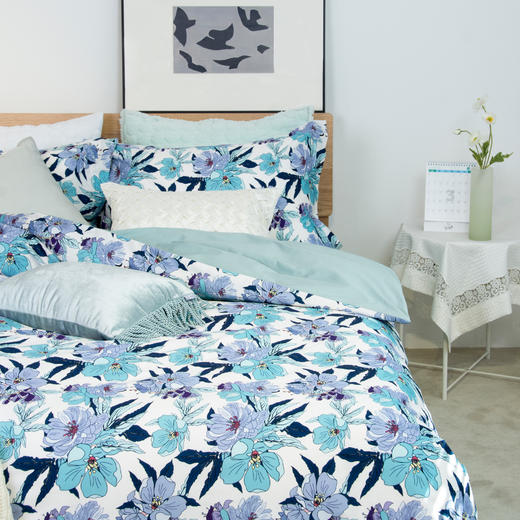 60S贡缎印花四件套-安之若泰 商品图3