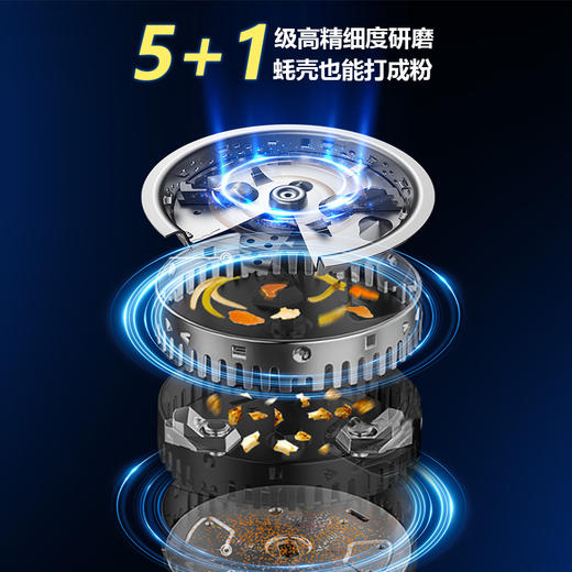 特洁恩DC55厨余垃圾处理器厨房家用食物粉碎机下水道无线开关 商品图3