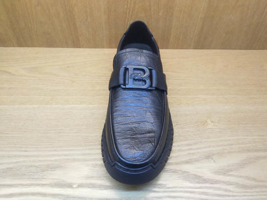 2021秋季新款豪行男鞋11318324牛皮软底厚底乐福鞋男商务皮鞋单鞋 商品图3