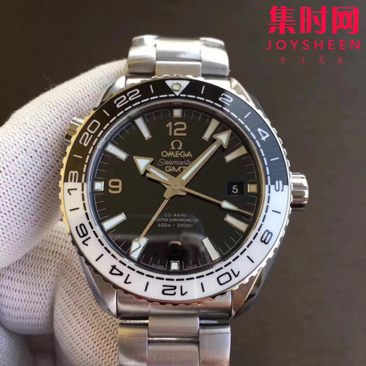 VS新品发售 OMEGA欧miga 海马600GMT太极圈43.5mm 一体的黑白陶瓷圈 商品图0