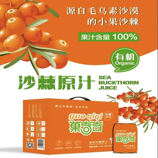 有机沙棘原汁（246ml*10罐） 商品图9