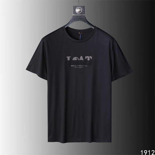 商务休闲圆领短T上衣   FLW-3CD0GJBL1912【Y19-12】* 商品图0