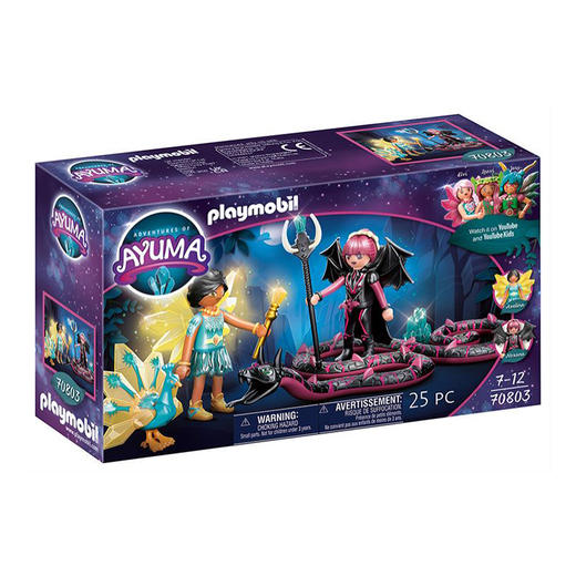 Playmobil 水晶仙子和蝙蝠仙子以及灵魂动物PLAC70803 商品图0
