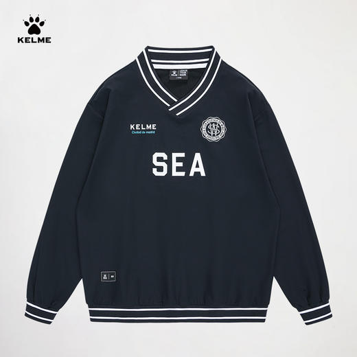 KELME卡尔美xWIND AND SEA 联名系列潮流长袖T恤套头时尚新款卫衣 商品图1
