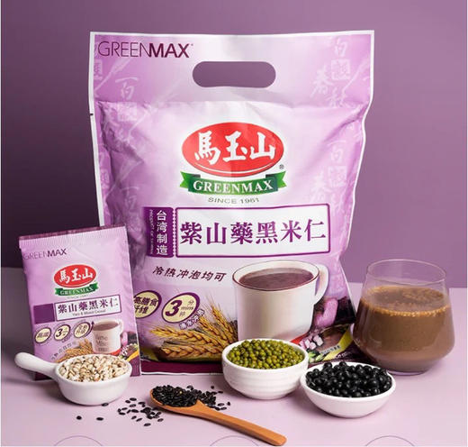 马玉山紫山药黑米仁360g 商品图0