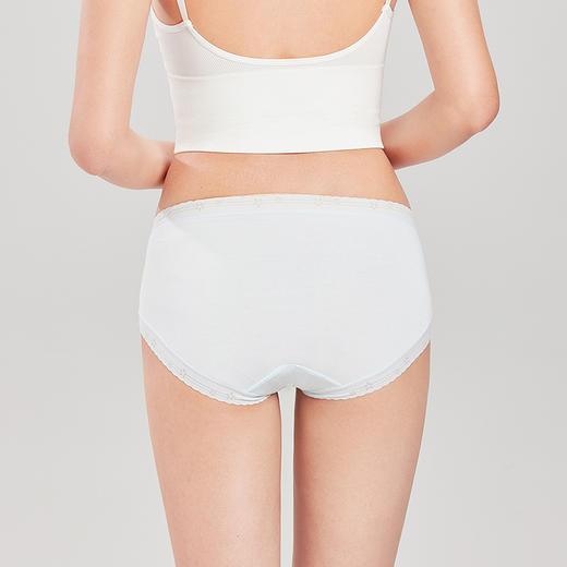 都市丽人功能系列人孕哺期可穿棉三角裤女士内裤低腰三角裤LK37A2 商品图4