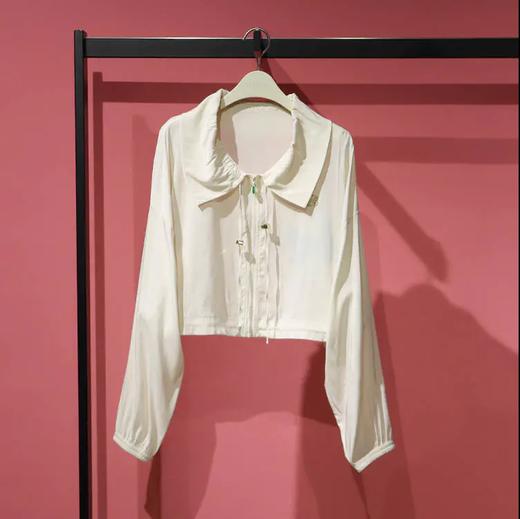 太平鸟女装国家宝藏&PEACEBIRD联名斯文外套A1BBC2106米白 商品图0