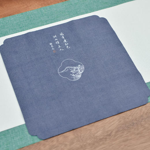 羽诗制造出品 清风拂岸套装茶具茶巾文创礼盒 商品图3