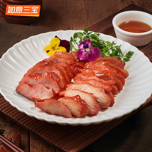 如意三宝 蜜汁叉烧 4盒装 196g*4 商品图0