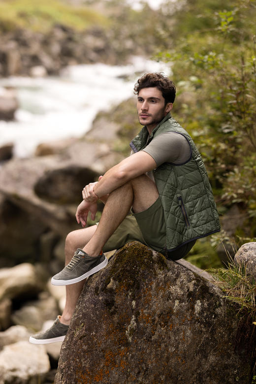 Frauenschuh - TRACY QUILTED VEST - OLIVINE - 女装 - 背心 - 橄榄绿 商品图3