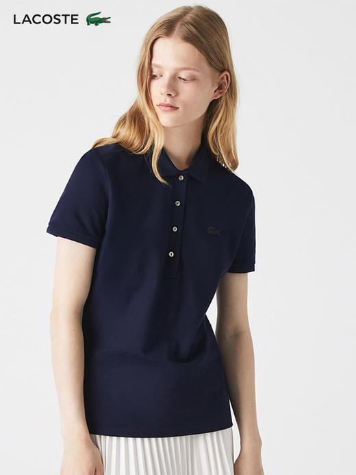 【海南专供价】Lacoste春夏女士短袖POLOPF5462-98 商品图0